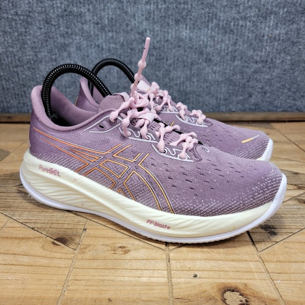 Asics Women's Athletic Shoes in Pink and Cream